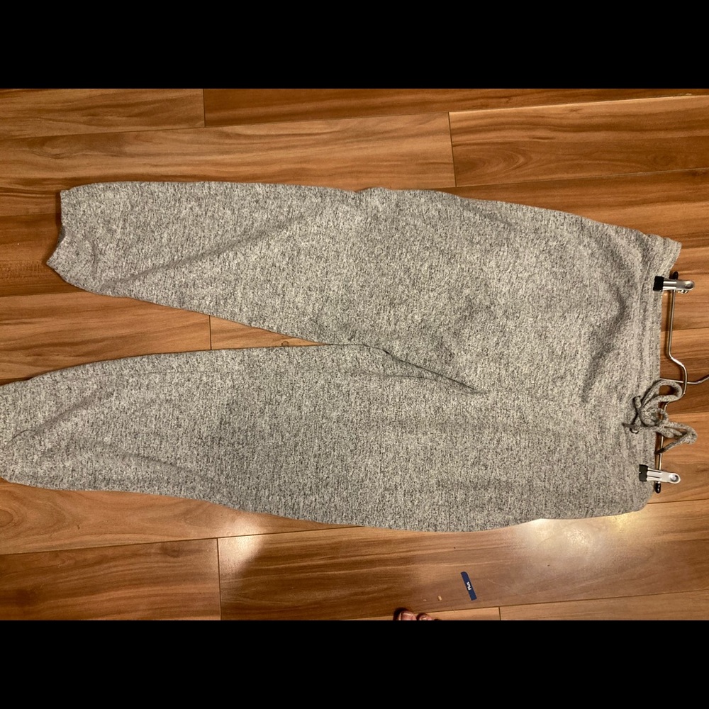 Grey sweatpants joggers